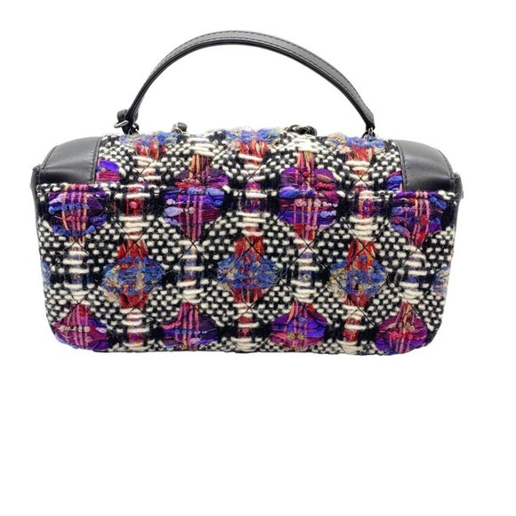 Chanel 2017 Classic Tweed Multicolor Shoulder Bag - Picture 4 of 10